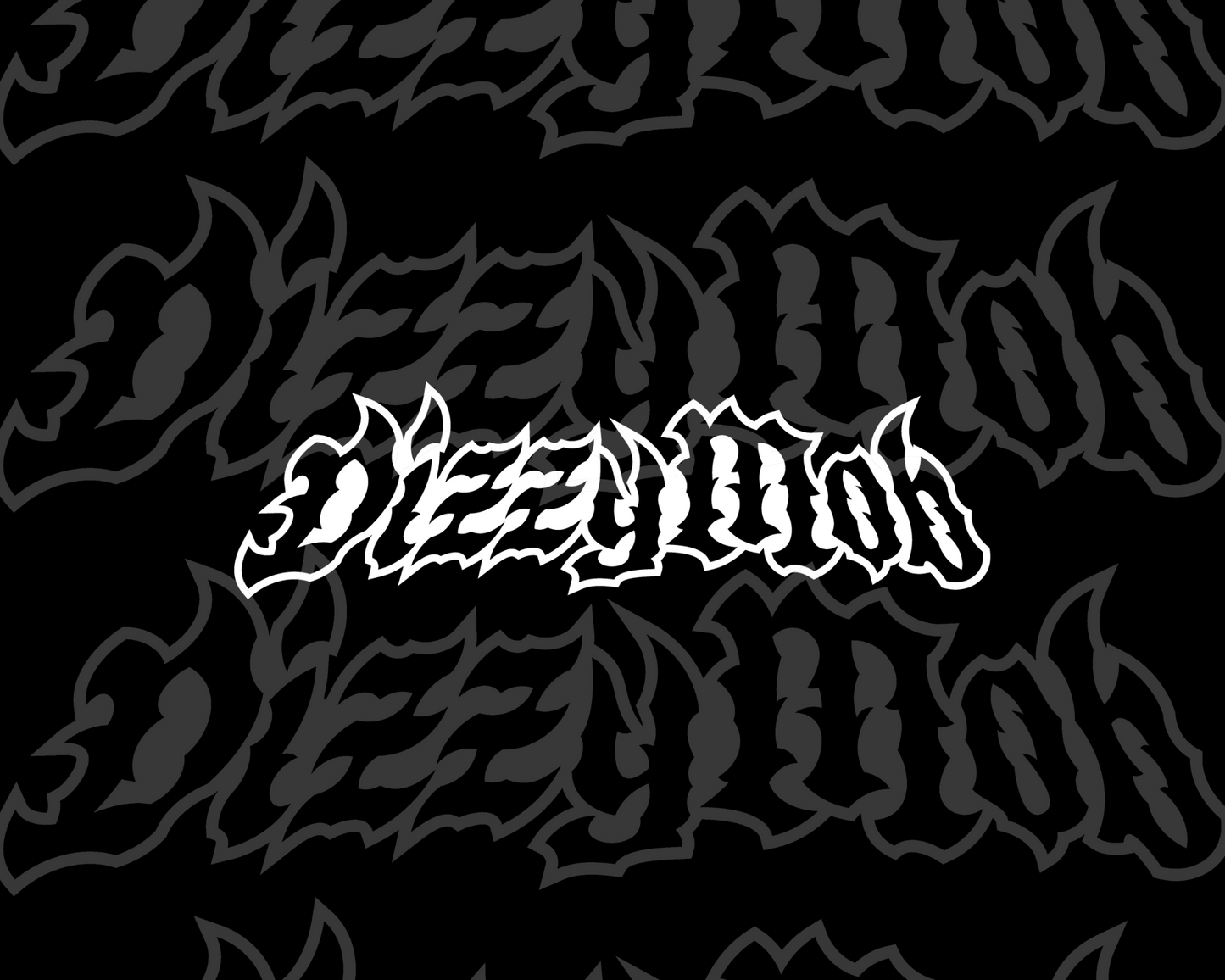 BLACKLETTER DECAL